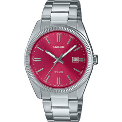 Casio Ανδρικό Ρολόι με Ασημί Μεταλλικό Μπρασελέ MTP-1302PD-4AVEF