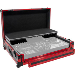 PLUGGER FLIGHTCASE XDJ RX3 ELITE FlightCase με Ρόδες για τον Controller XDJ RX3, Κόκκινο