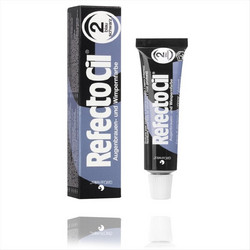 RefectoCil Eyelash & Eyebrow Tint 02 Black Blue Αδιάβροχη Ημιμόνιμη Βαφή Φρυδιών 15ml