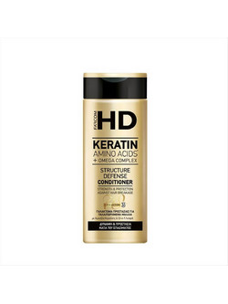 Farcom HD Keratin Structure Defense Conditioner Κερατίνης για Επανόρθωση για Ταλαιπωρημένα Μαλλιά 330ml
