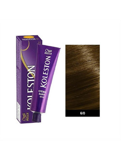 Wella Koleston 6/0 Ξανθό Σκούρο Μόνιμη Βαφή Μαλλιών 60ml