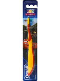 Oral-B Stages 3 Cars Soft Παιδική Οδοντόβουρτσα Κόκκινη