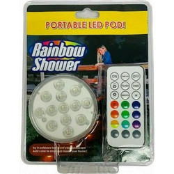 Φορητό LED Rainbow Shower Pod - αδιάβροχο 36696932