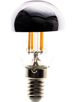 LED FILAMENT BULB 4W G45 E14 2700K TOP ΑΣΗΜΙ