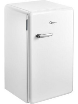 Midea MDRD142SLF01 Retro Μονόπορτο Ψυγείο 93lt Υ83.5xΠ48.8xΒ44cm Λευκό