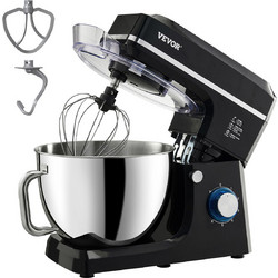 VEVOR Stand Mixer 8.3 QT Electric Dough Mixer 1400W 6 + P Speeds Food Beater
