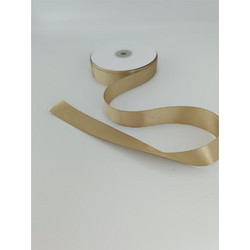 Κορδέλα Χρυσό Καφέ Σατέν 2,5cm x 50Υ | Α166ΧΚ, rin-a166kx