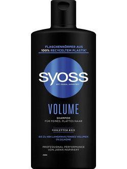 Syoss Men Volume Σαμπουάν για Όγκο για Λεπτά Μαλλιά 440ml