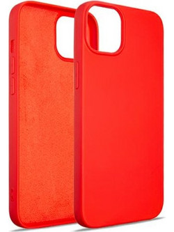 Beline Silicone - θήκη για Apple iPhone 15 Plus - Κόκκινο
