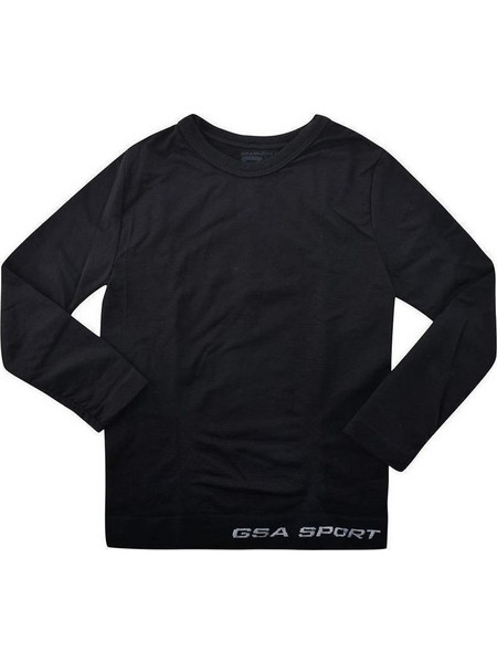 GSA KIDS THERMAL LONG SLEEVE 1737001-JET BLACK