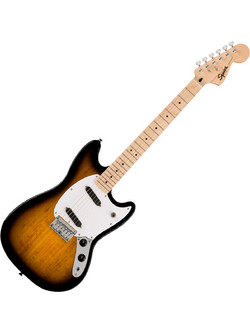 Fender Squier Sonic Mustang Ηλεκτρική Κιθάρα Alternative με Μαγνήτες SS & Ταστιέρα Maple 2-Color Sunburst