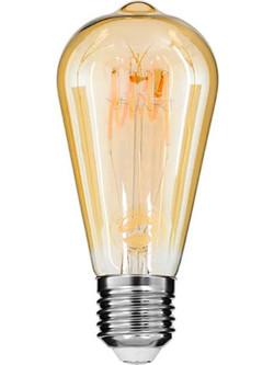 Λάμπα Αβοκάντο E27 LED FILAMENT 8W 2200K Θερμό Φως 320 Μελί Dimmable
