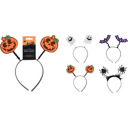 Αποκριάτικη στέκα μαλλιών Halloween με κολοκύθες