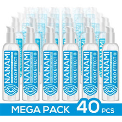 Nanami Water Based Cold Effect Lubricant 40x150ml