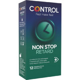 Control Feel Make Feel Non Stop Retard Προφυλακτικά με Επιβραδυντικό & Λιπαντικό 12τμχ