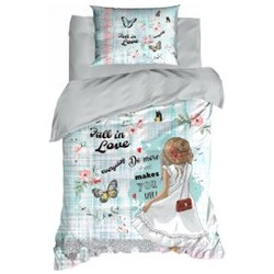 Kipper Σετ Παιδικά Σεντόνια Μονά Βαμβακερά 160x250 Olivia