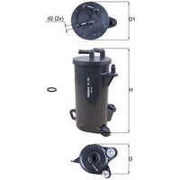 Φίλτρο καυσίμου KNECHT KL764D