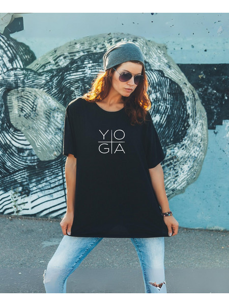Γυναικεία Μπλούζα YOGA WTY745-Μαύρο