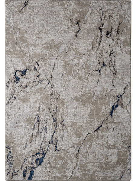 Χαλί μηχανής Dante 13A White-Blue με το μέτρο NS Carpets