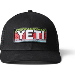YETI Rainbow Trout Logo Badge Trucker Καπέλο Jockey με Δίχτυ