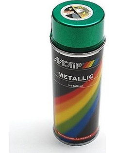 Motip Metallic Σπρέι Βαφής Green Μεταλλιζέ 400ml