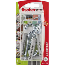 FISCHER 94621 ΝΑΙΛΟΝ ΒΥΣΜΑ ΜΕ ΓΑΝΤΖΟ ΣΕ BLISTER NV UX 8 x 50 mm RH K (ΣΥΣΚ. 4 ΤΕΜ.)