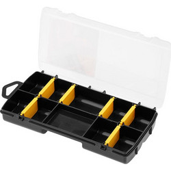STANLEY ΚΑΣΕΤΙΝΑ ΠΛΑΣΤΙΚΗ ΜΕ 10 ΘΗΚΕΣ 21 x 11,5 x 3,5 cm STST81679-1