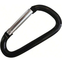 ΜΠΡΕΛΟΚ CARABINER 4,5cm ΜΑΥΡΟ