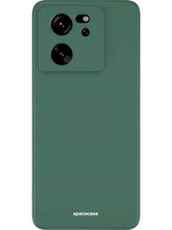 Θήκη Xiaomi 13T / 13T Pro - Spacecase Silicone Case Σιλικόνης - Dark Green (5905719105631)