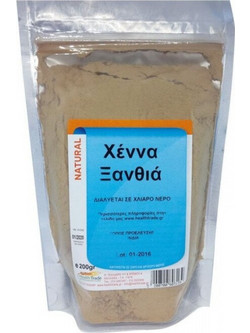 Health Trade Ξανθιά Φυτική Χένα Μαλλιών 200gr