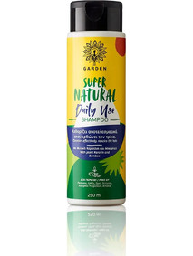 Garden Super Natual Daily Use Σαμπουάν Κερατίνης κατά της Ξηροδερμίας 250ml