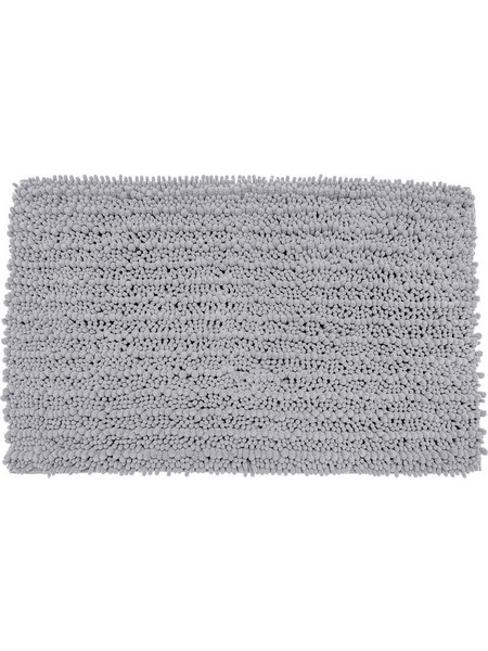 Estia ESTIA ΤΑΠΕΤΟ ΜΠΑΝΙΟΥ SHAGGY 80x50cm ΠΟΛΥΕΣΤΕΡΑ ΓΚΡΙ ΑΝΟΙΧΤΟ