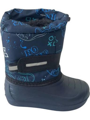 Παιδικές γαλότσες Childenland μπλε (ETKSD-4 NAVY)