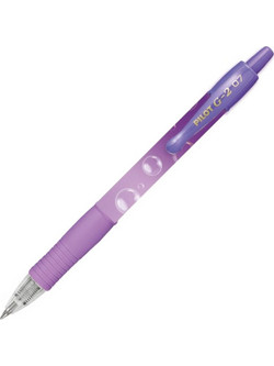 Pilot G-2 Bubble Collection Στυλό Gel 0.7mm Μωβ 230.681110
