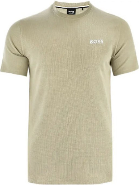 Ανδρικό Waffle T-Shirt BOSS 50535891-275 Μπεζ