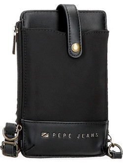 PEPE JEANS 'MORGAN' ΘΗΚΗ ΚΙΝΗΤΟΥ ΜΕ ΛΟΥΡΑΚΙ 7925031-999 (999/BLACK)