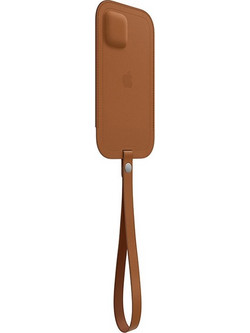 Apple iPhone 12 Pro Max Leather Sleeve with MagSafe - Saddle Brown