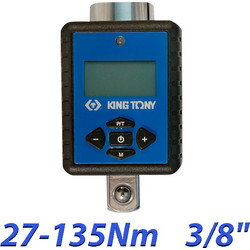 KING TONY 34307-1A Ηλεκτρονικό δυναμόκλειδο 27-135Nm 3/8"