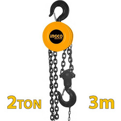 INGCO HCBK0102 Παλάγκο αλυσίδας 2 ton 3m