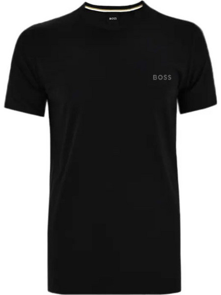 Ανδρικό T-Shirt Regular Fit BOSS 50515362-001 Μαύρο