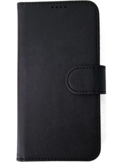 Vivid Case Wallet Book iPhone 15 Pro Black