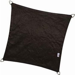 Τετράγωνο Πανί Σκίασης 3,6x3,6m 285gsm Μαύρο Coolfit