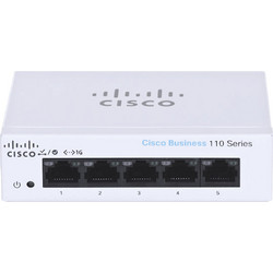 Cisco CBS110-5T-D Unmanaged L2 Switch με 5 Θύρες Ethernet 1Gbps