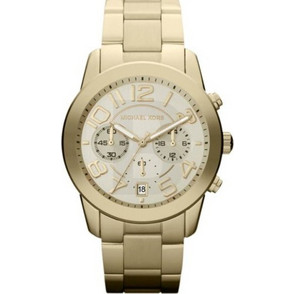 Michael Kors Mercer Γυναικείο Ρολόι Χρονογράφος με Χρυσό Μεταλλικό Μπρασελέ MK5726 Michael Kors Mercer Γυναικείο Ρολόι Χρονογράφος με Χρυσό Μεταλλικό Μπρασελέ MK5726