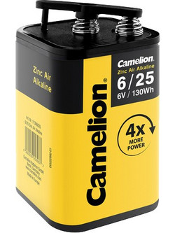 4LR25-6V-25AH-SP1G ΜΠΑΤΑΡΙΑ CAMELION 6V 25AH ME ΕΛΑΤΗΡΙΑ CAMELION - 0014