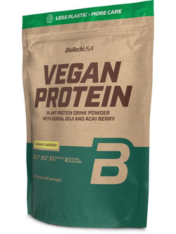 Biotech USA Vegan Banana Φυτική Πρωτεΐνη Χωρίς Λακτόζη & Γλουτένη 500gr