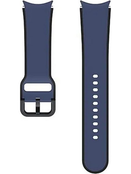 Samsung Two-tone Sport M/L Λουράκι Σιλικόνης Navy Blue (Galaxy Watch4 / Watch5 / Watch5 Pro)