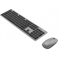 ASUS W5000 Silver Ασύρματο Σετ Πληκτρολόγιο & Ποντίκι
