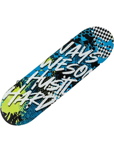 Skate Board Μπλε Λευκό 43x12.5cm