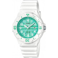 Casio Γυναικείο Ρολόι με Λευκό Λουράκι LRW-200H-3C